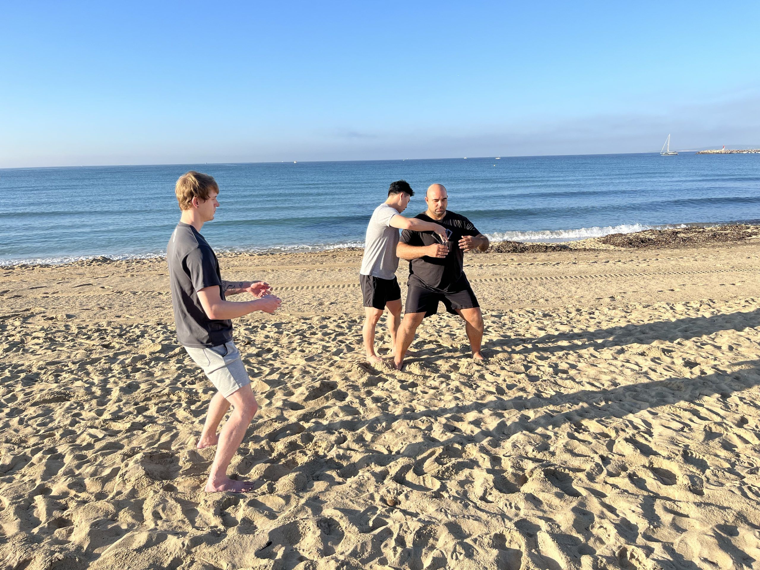 beach training