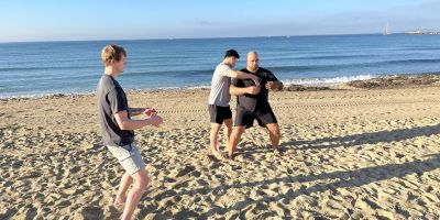 beach training